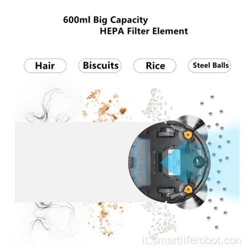 Ecovacs Yeedi K680 Robot Aspirapolvere Autospazzante